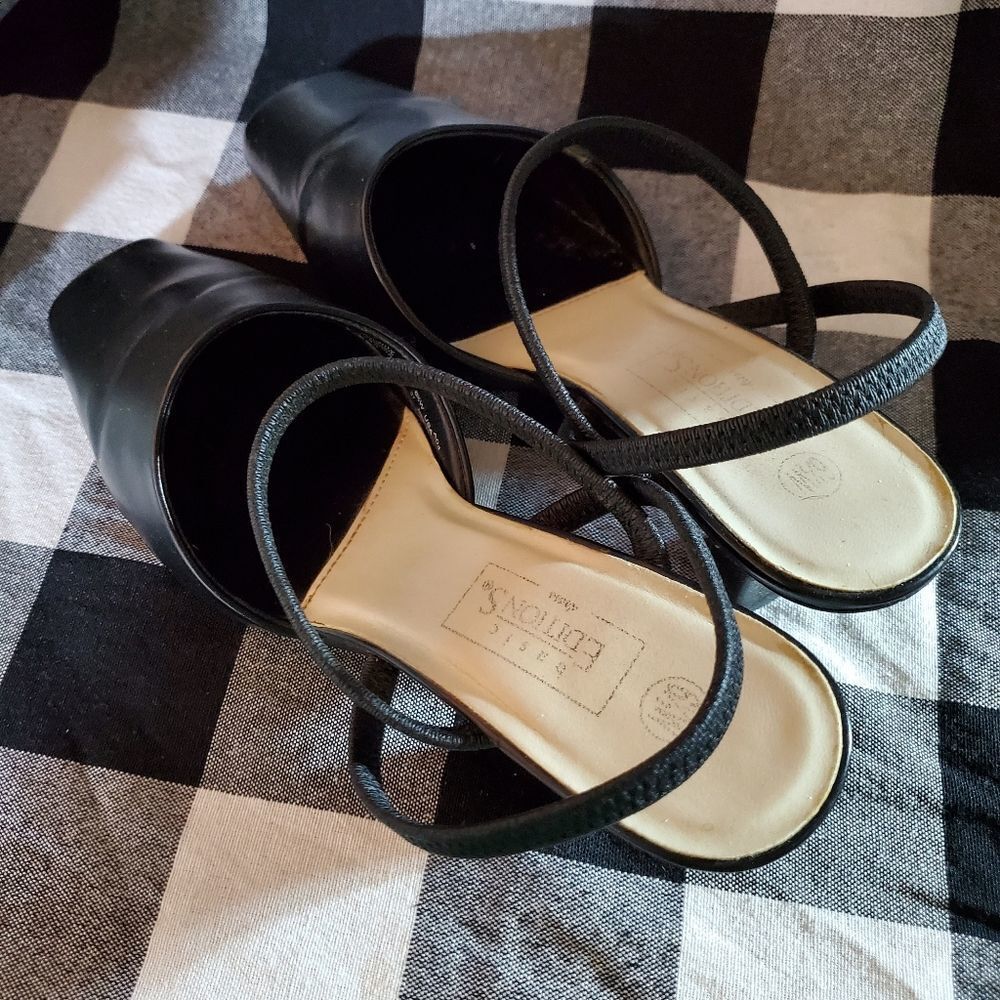 Basic Edition Black Heels - Picture 3 of 8